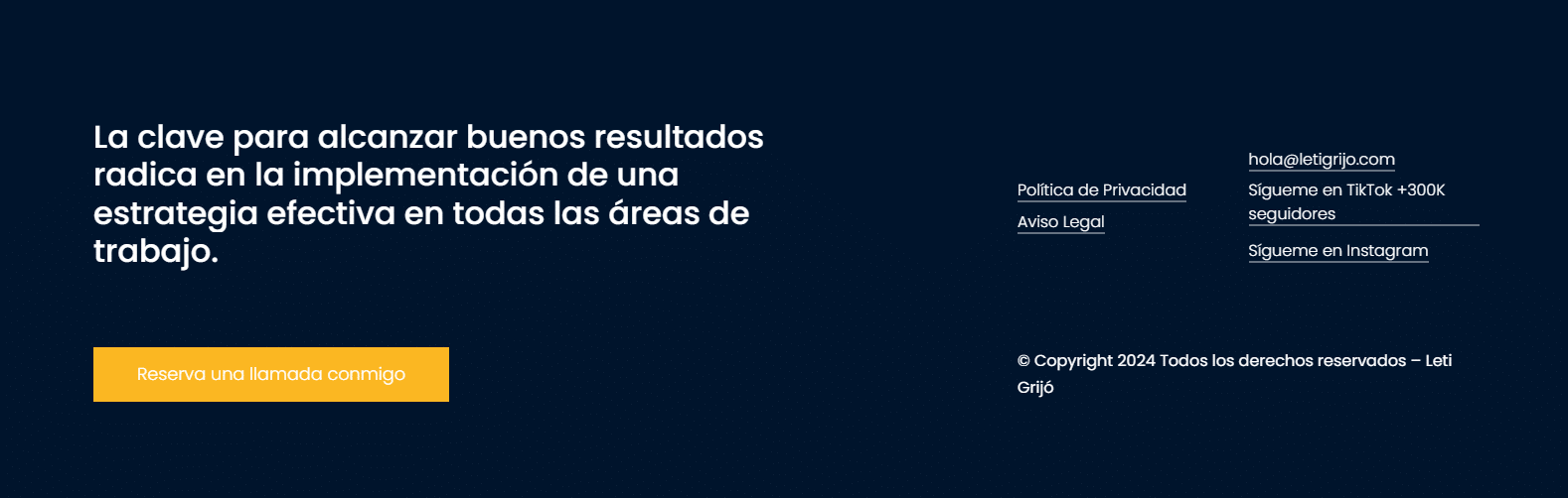 Ejemplo de footer (Leti Grijo)